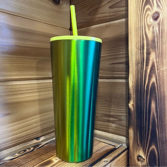 Starbucks 24oz speckled gradient lemon lime tumbler - Picture 2 of 3